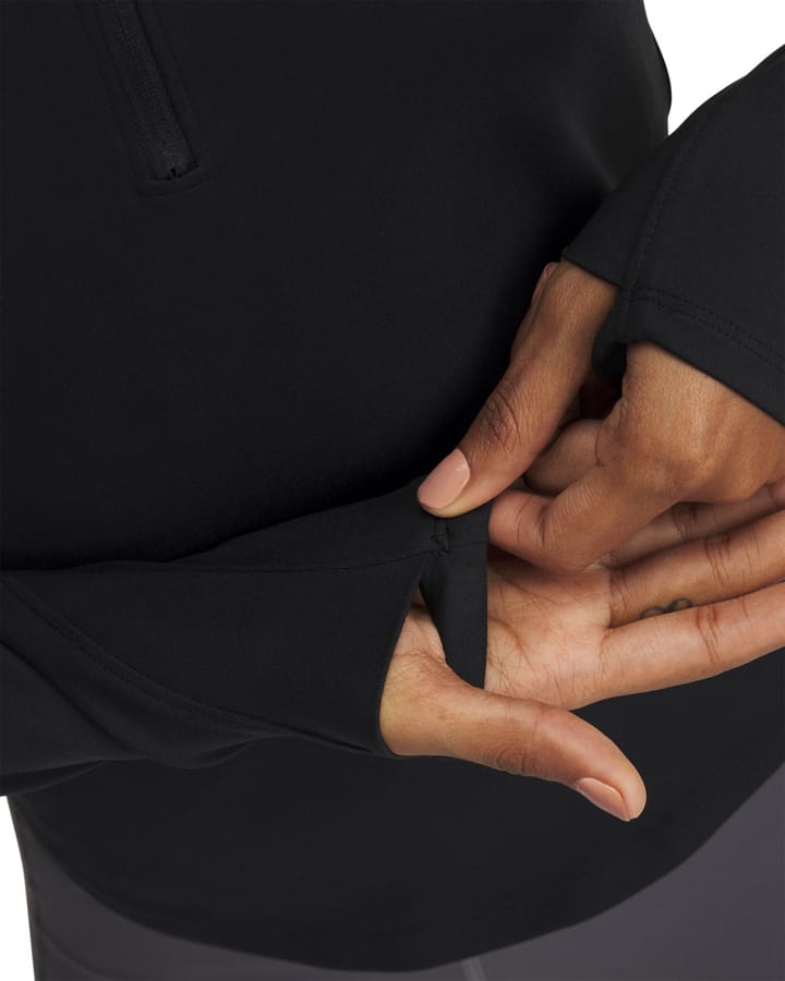 Under Armour Women's Motion 1/2 Zip Emea Black Under Armour