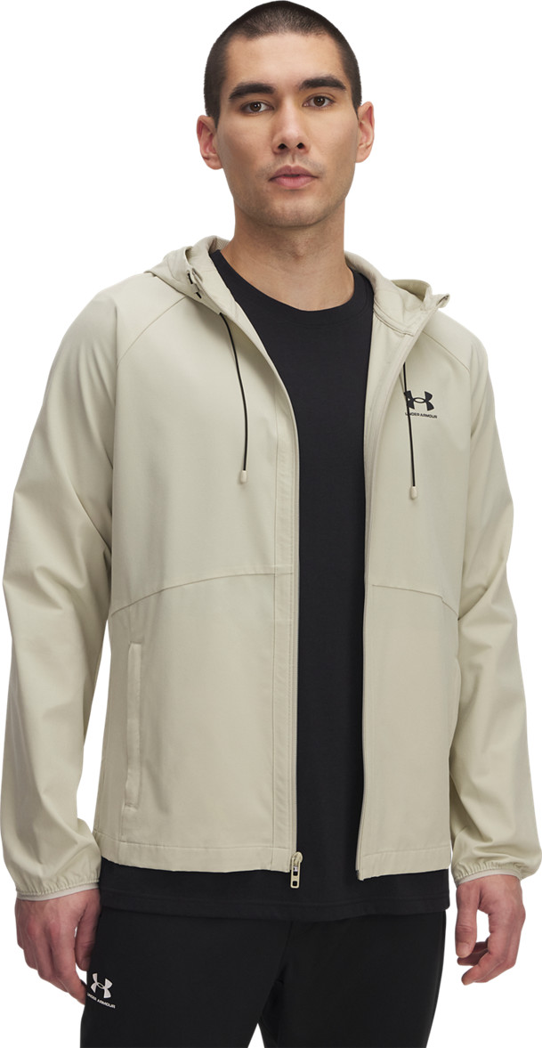 Under Armour Men's Ua Vibe Woven Jacket Khaki Base