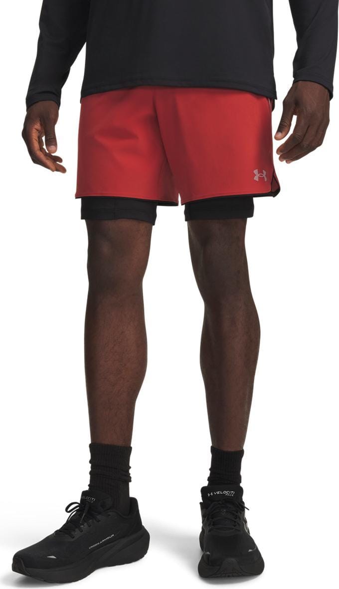 Under Armour Men's UA Velociti Pro 2-In-1 Shorts Heritage Red Under Armour