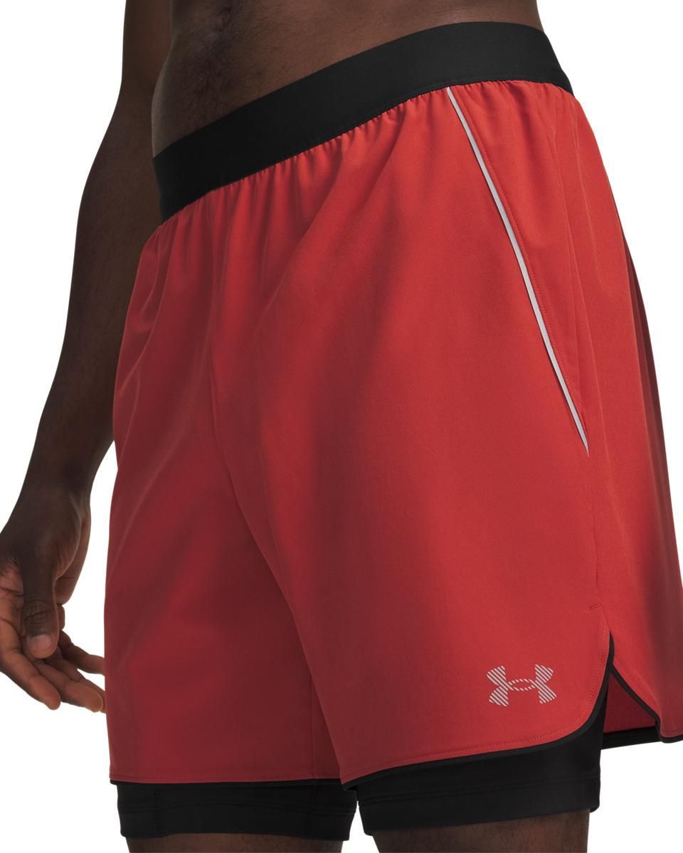 Under Armour Men's UA Velociti Pro 2-In-1 Shorts Heritage Red