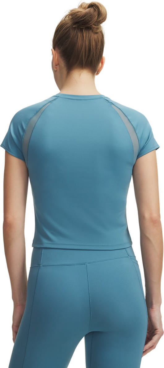 Under Armour Women's Motion Mesh Short Sleve Boundless Blue Under Armour