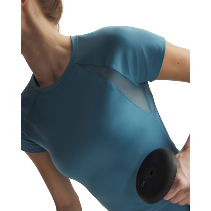 Under Armour Women's Motion Mesh Short Sleve Boundless Blue Under Armour