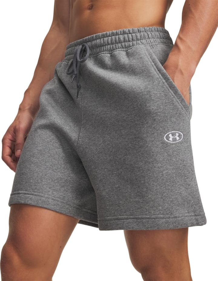 Under Armour Men's UA Rival Fleece Shorts Castlerock Light Heather Under Armour