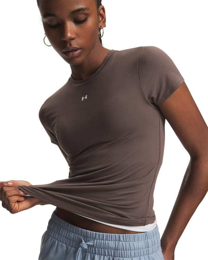 Under Armour Women's Motion Fitted Shortsleeve Peppercorn Under Armour