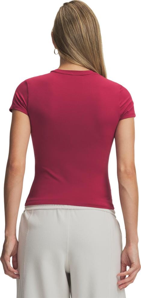 Under Armour Women's Motion Fitted Shortsleeve Claret Under Armour