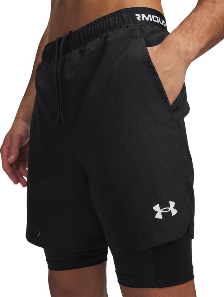 Under Armour Men's UA Vanish Woven 2-in-1 Shorts 2.0  Black Under Armour