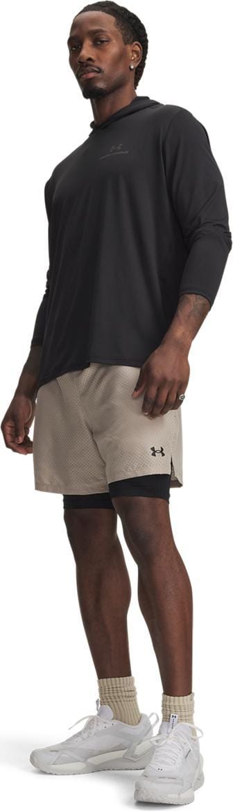 Under Armour Men's UA Vanish Woven 2-in-1 Shorts 2.0  Timberwolf Taupe Under Armour