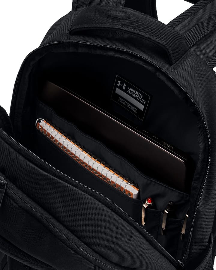 Under Armour UA Hustle 6.0 Backpack Black Under Armour Under Armour UA Hustle 6.0 Backpack Black Under Armour