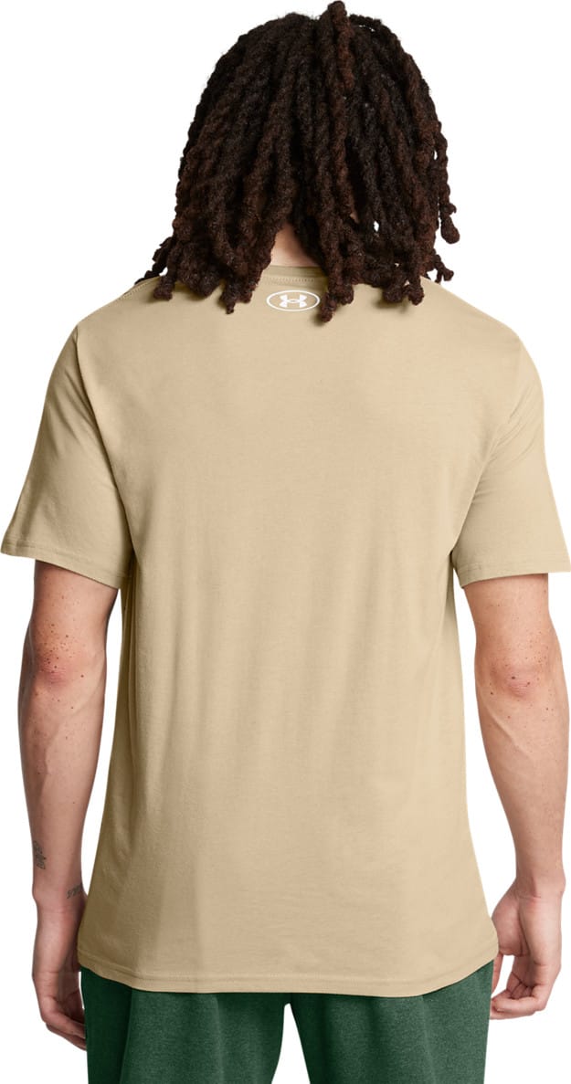 Under Armour Men's Sportstyle Left Chest Shortsleeve City Khaki/White Under Armour