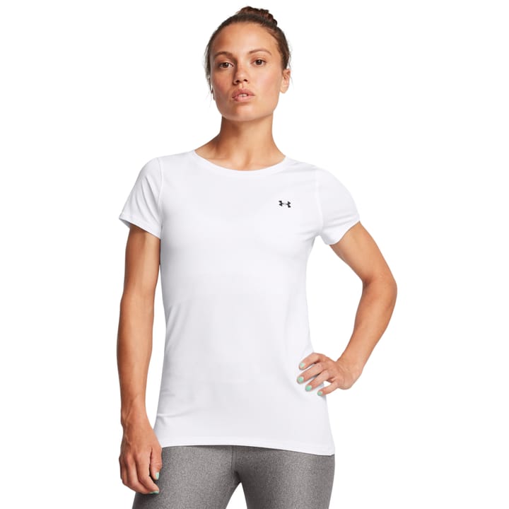 Under Armour Women's HeatGear Armour Short Sleeve Anthracite Under Armour Under Armour Women's HeatGear Armour Short Sleeve Anthracite Under Armour