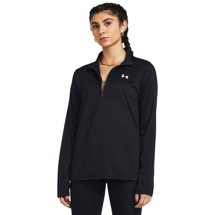 Under Armour Women's Tech 1/2 Zip Solid Black Under Armour