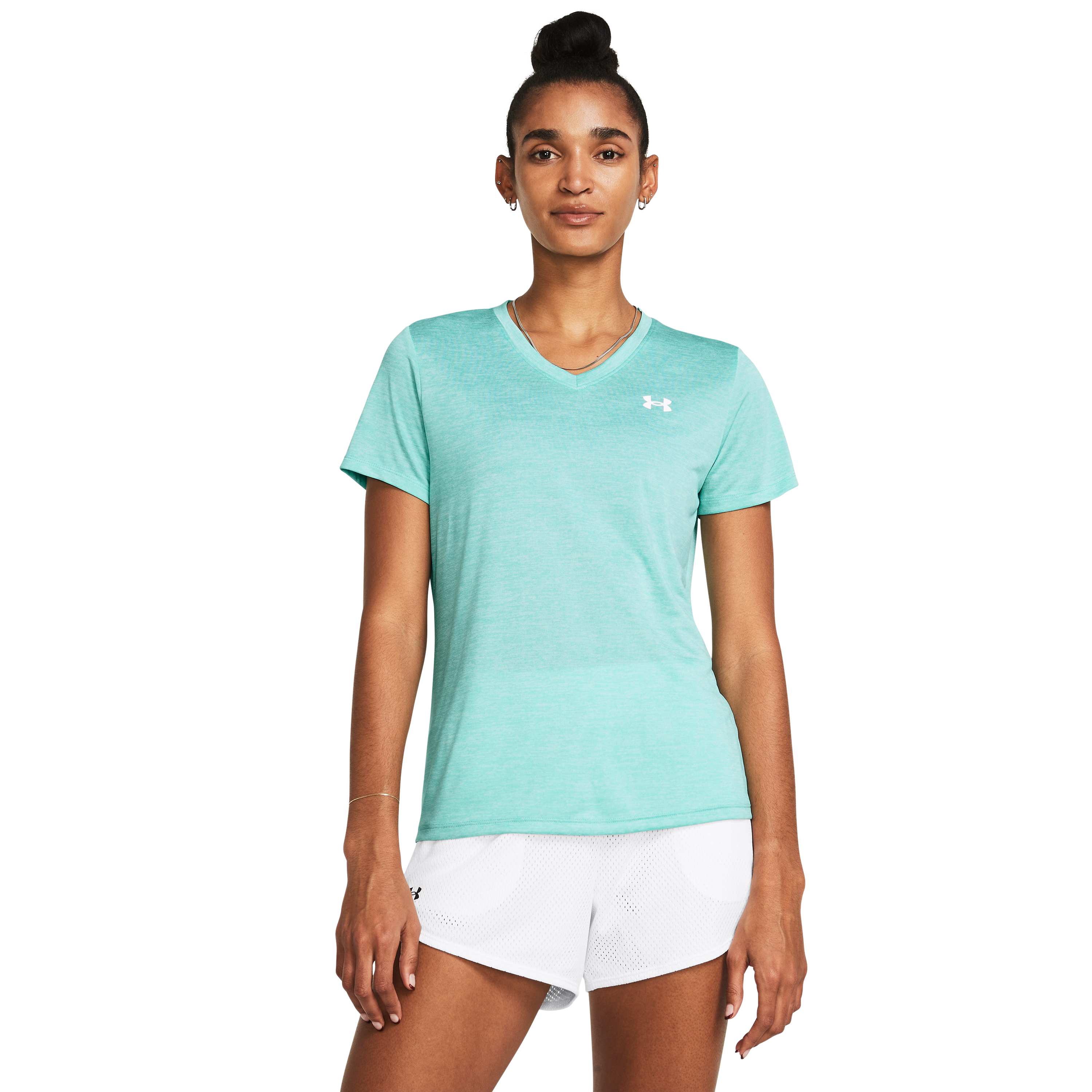 Under Armour Under Armour Tech Ssv- Twist Radial Turquoise/White XS, Green