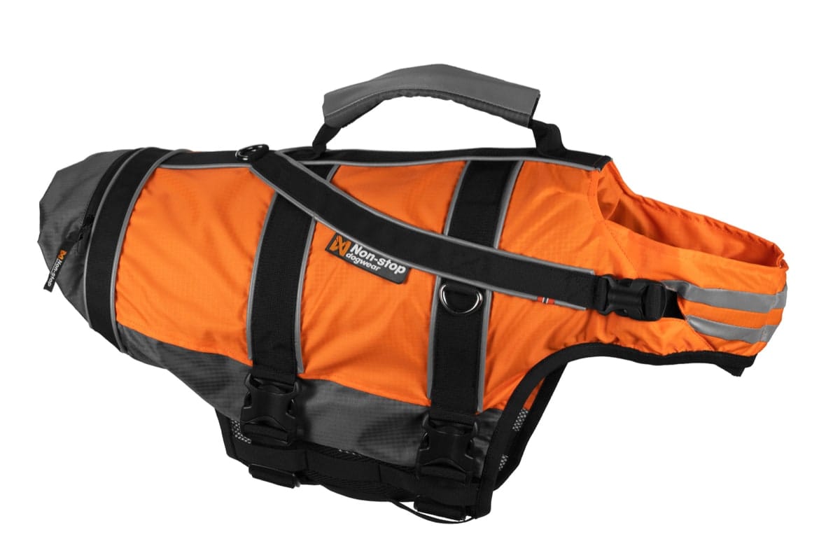 Non-stop Dogwear Safe Life Jacket Orange strl.5