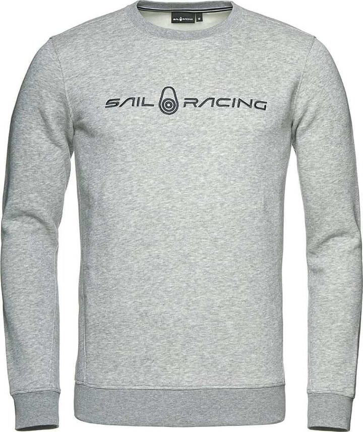 Men's Bowman Sweater Grey Mel Sail Racing