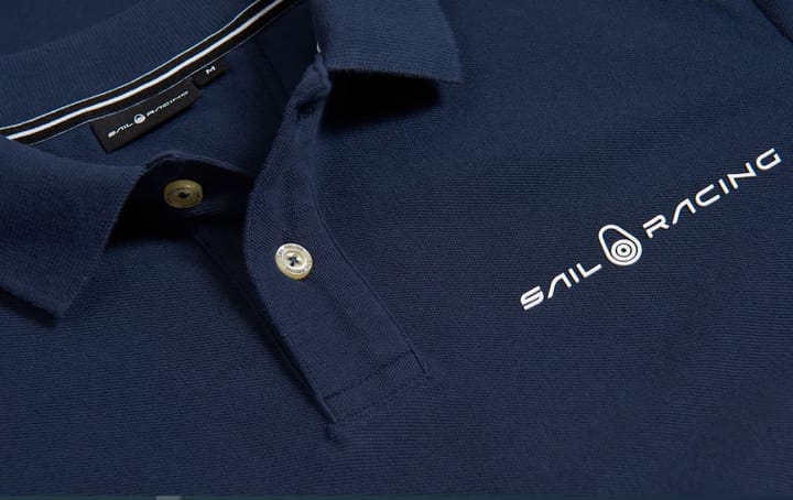 Sail Racing Men's Bowman Logo Polo Navy Sail Racing
