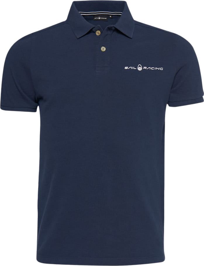 Sail Racing Men's Bowman Logo Polo Navy Sail Racing