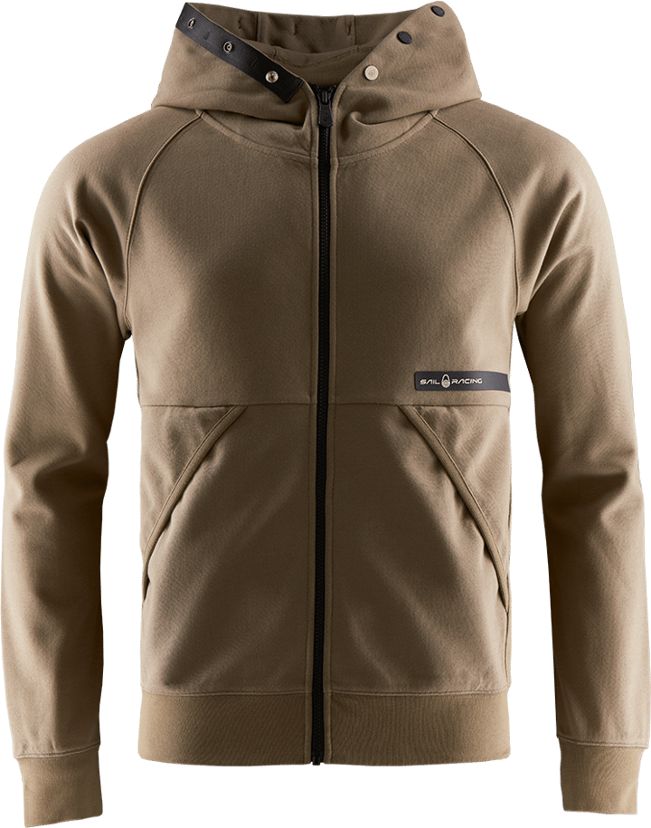 Sail Racing Men's Race Bonded Zip Hood Slate Beige Sail Racing