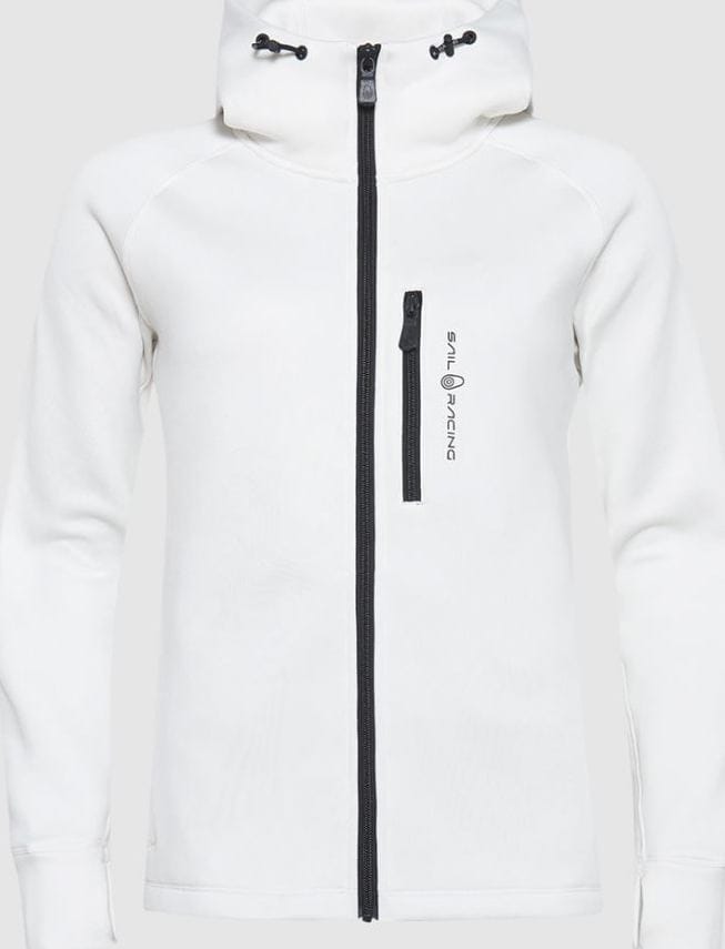 Women's Powerstretch Hood Storm White Sail Racing