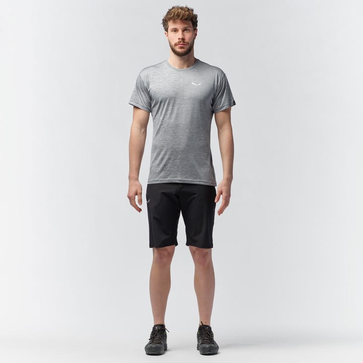 Salewa Men's Puez Melange Dry T-Shirt Quiet Shade Melange Salewa