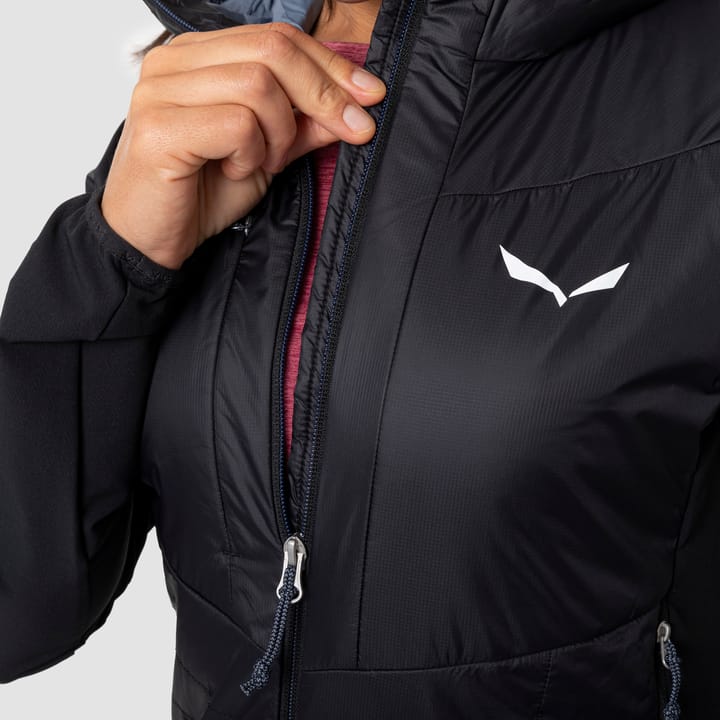Women's Ortles Hybrid TirolWool Responsive Jacket Black Out Salewa