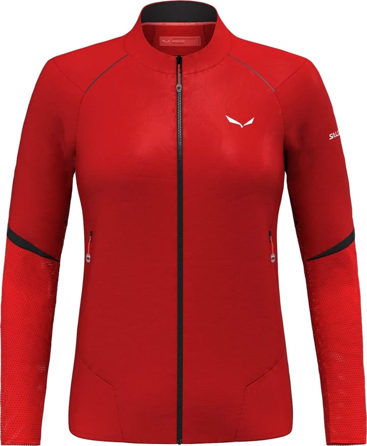 Salewa Women's Pedroc Pro Polartec Alpha Jacket Red Flame Salewa