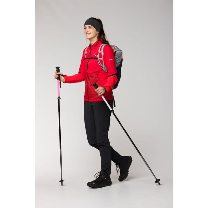 Salewa Women's Pedroc Pro Polartec Alpha Jacket Red Flame Salewa