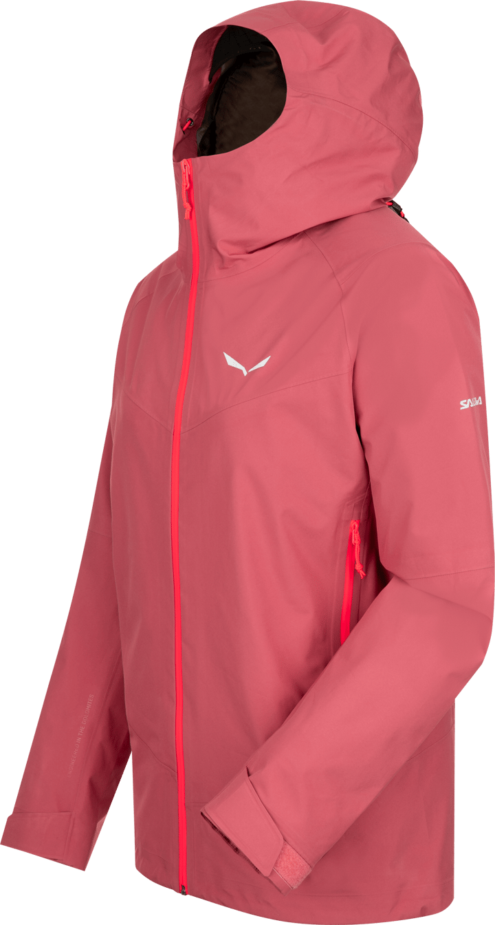 Salewa Women's Puez GORE-TEX PACLITE Jacket Pink Mauvemood Salewa