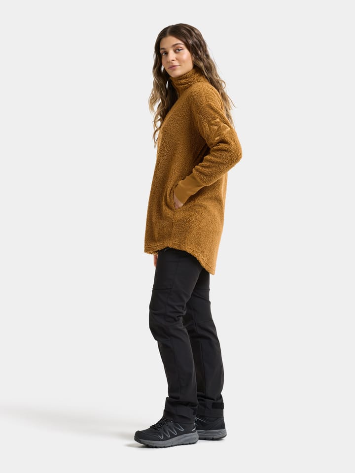 Didriksons Women's Sally Full Zip 2 Spice Brown Didriksons