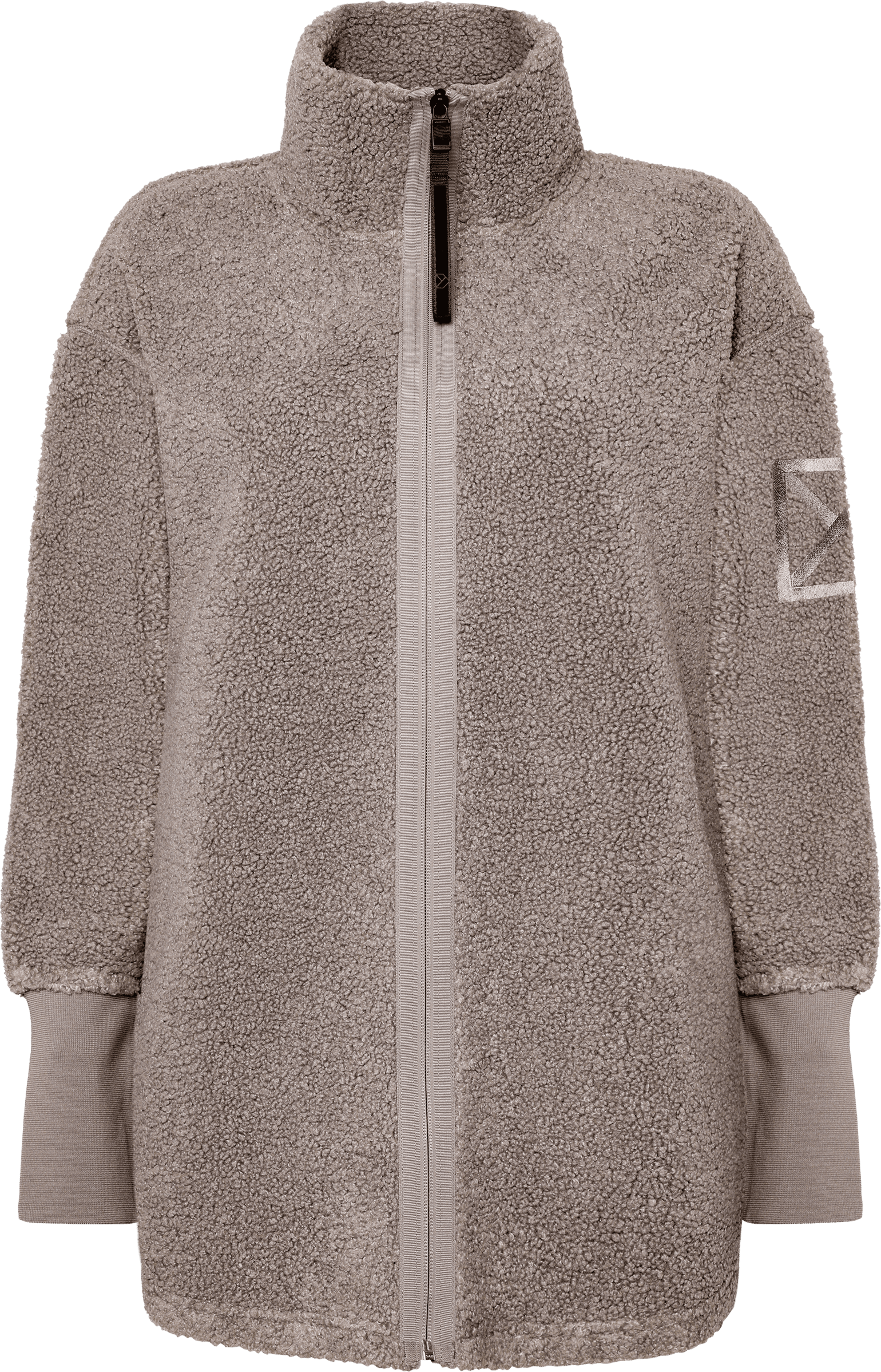 Didriksons Women's Sally Full Zip 2 Ash Brown