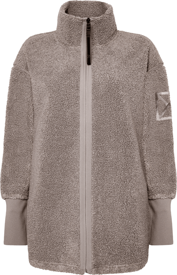 Didriksons Women's Sally Full Zip 2 Ash Brown Didriksons
