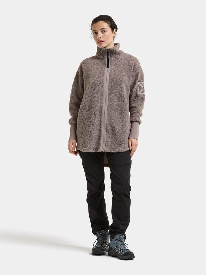 Didriksons Women's Sally Full Zip 2 Ash Brown Didriksons