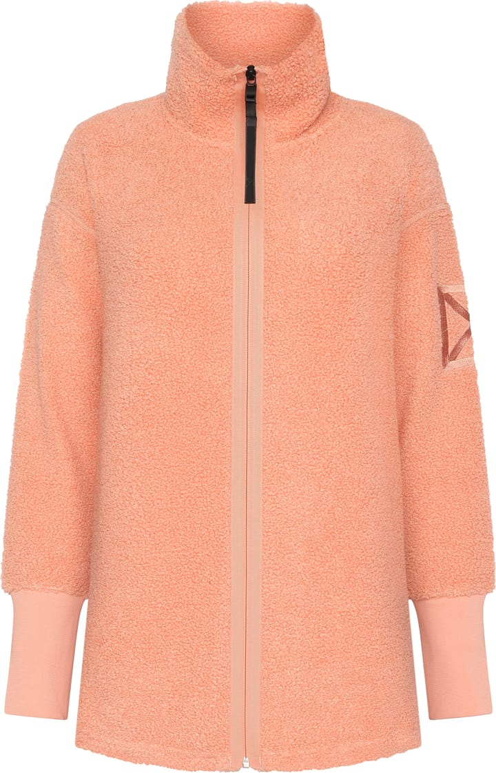 Didriksons Women's Sally Full Zip 2 Clay Pink Didriksons