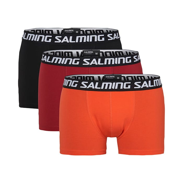 Men's Abisko Boxer 3-Pack Black/Red/Orange Salming
