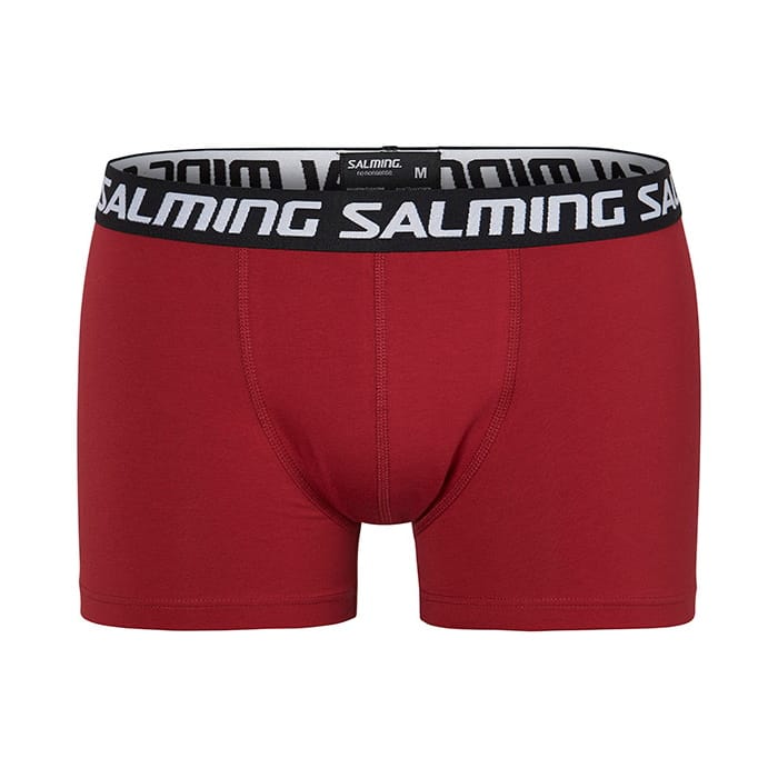 Salming Men's Abisko Boxer 3-Pack Black/Red/Orange Salming