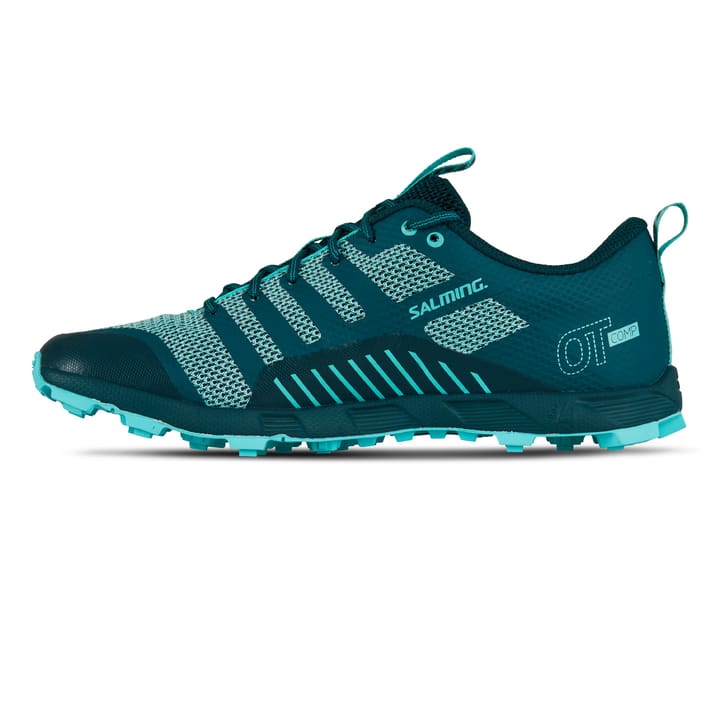 Salming Women's Ot Comp Shoe Dark Green/Light Blue Salming Salming Women's Ot Comp Shoe Dark Green/Light Blue Salming