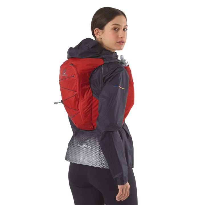 Salomon Active Skin 8 With Flasks Fiery Red/Ebony Salomon Salomon Active Skin 8 With Flasks Fiery Red/Ebony Salomon