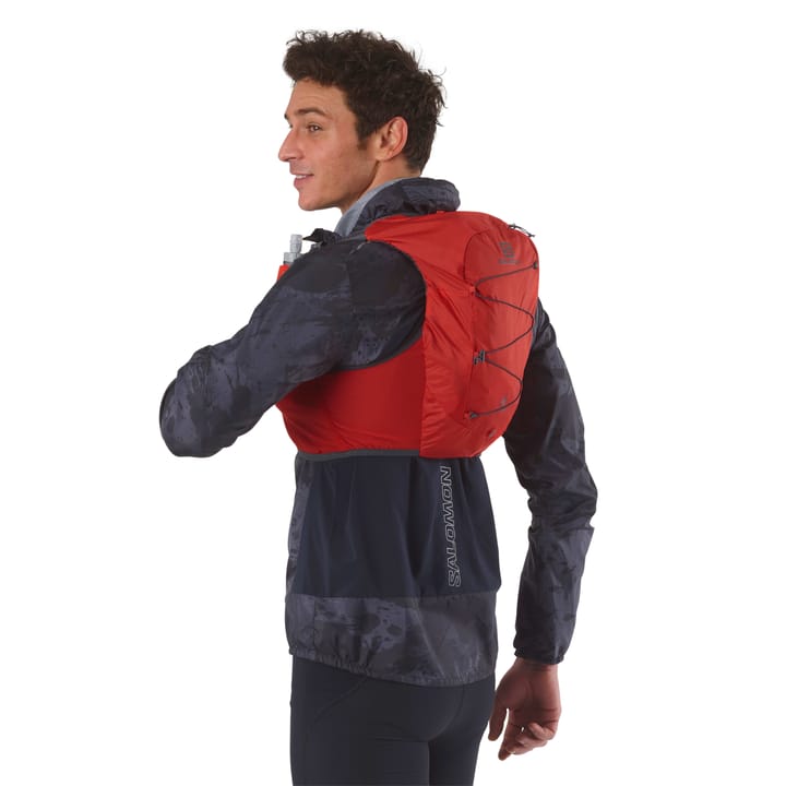 Salomon Active Skin 8 With Flasks Fiery Red/Ebony Salomon Salomon Active Skin 8 With Flasks Fiery Red/Ebony Salomon