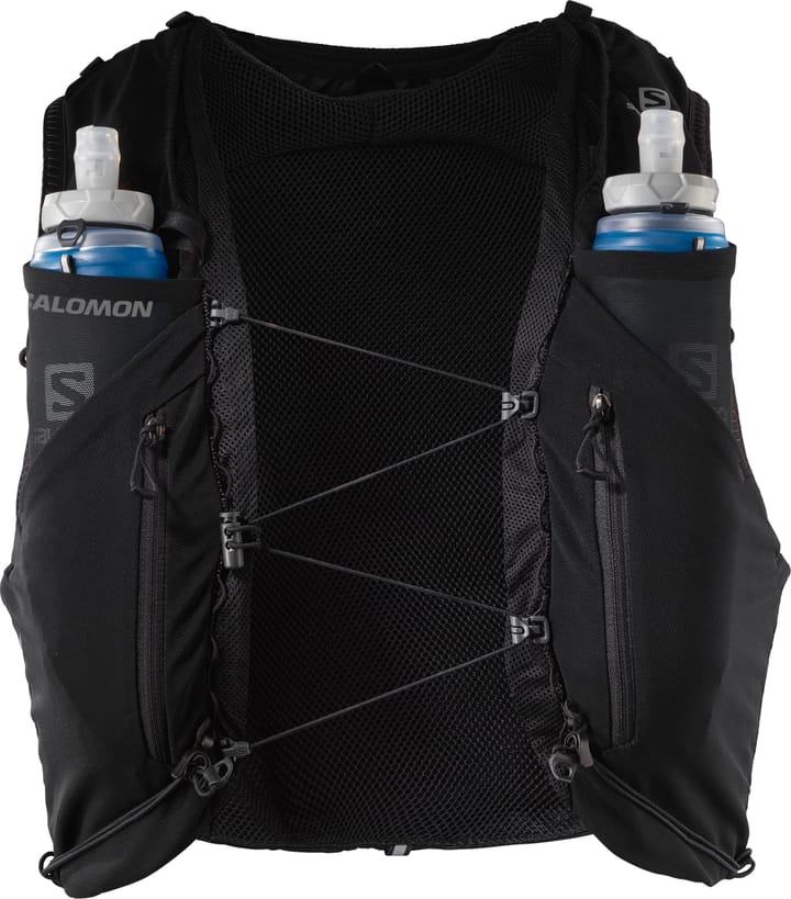 Salomon Adv Skin 12 With Flasks Black/Ebony Salomon