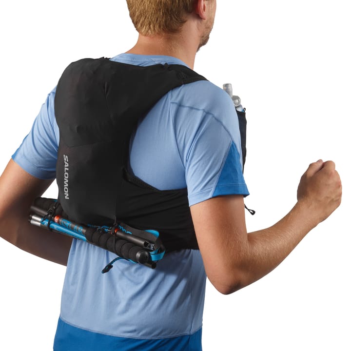Salomon Adv Skin 5 With Flasks Black/Ebony Salomon