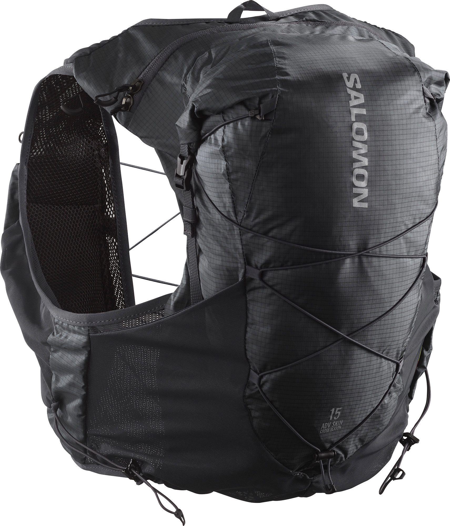 SALOMON ADV SKIN 15 ブラックsize　S Salomon Adv Skin Cross Season 15 Set Ebony/Alloy | Kjøp Salomon