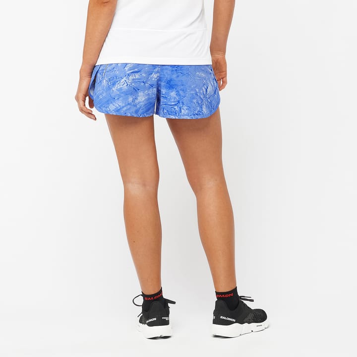 Women's Cross 3'' Shorts Chambray Blue/Surf The Web/Ao Salomon