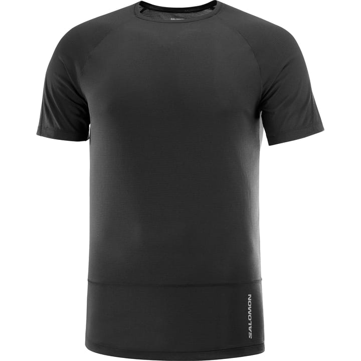 Men's Cross Run SS Tee DEEP BLACK/ Salomon