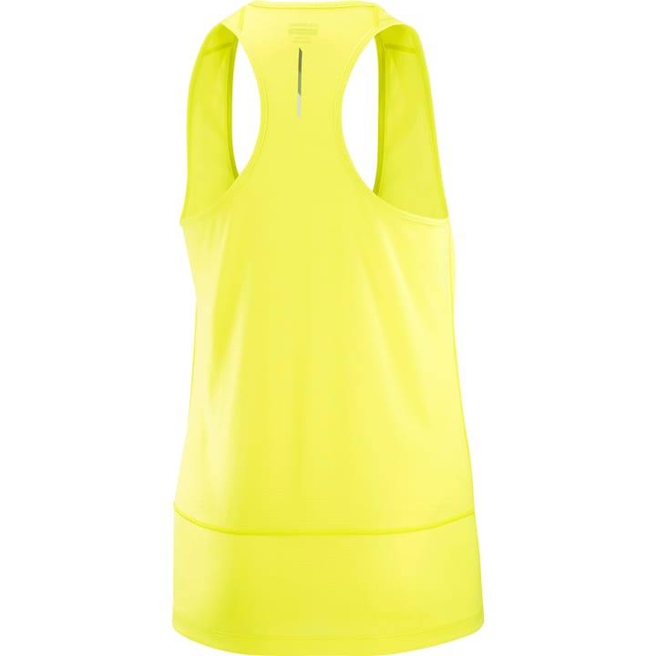 Salomon Women's Cross Run Tank Top Sulphur Spring Salomon