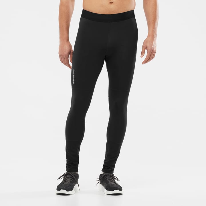 Men's Cross Run Tight DEEP BLACK/ Salomon