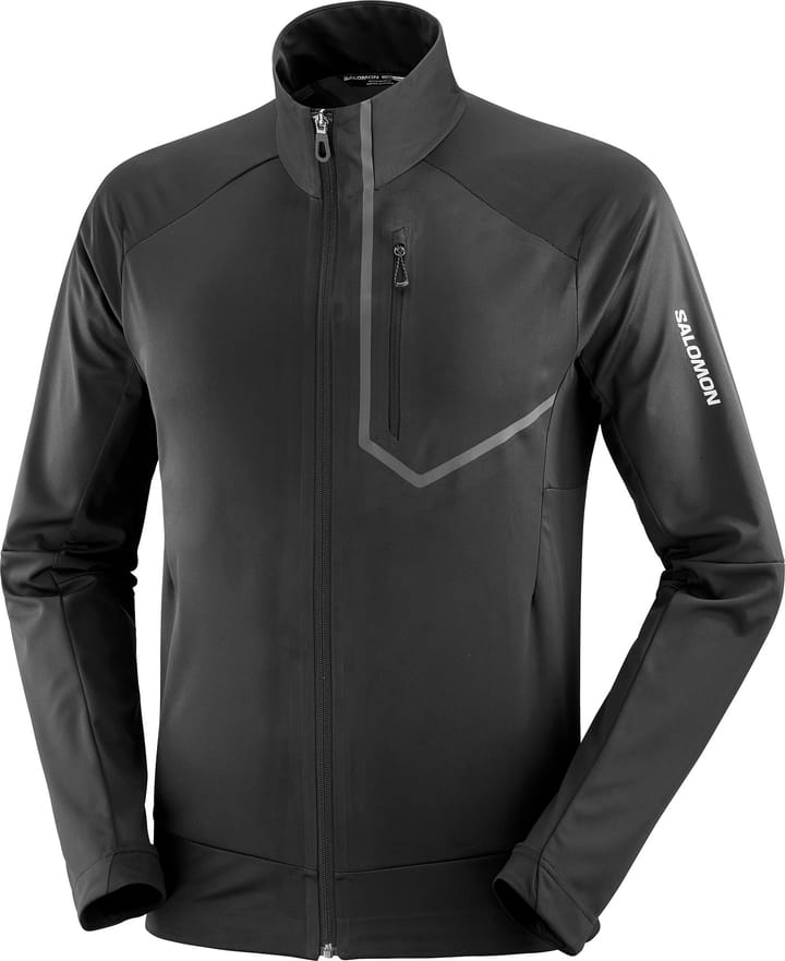 Salomon Men's GORE-TEX Infinium Windstopper Pro Jacket Deep Black Salomon