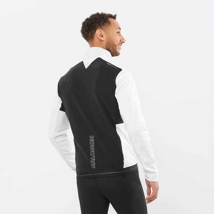 Men's GORE-TEX INFINIUM WINDSTOPPER Softshell Jacket WHITE/DEEP BLACK/