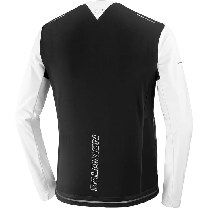 Salomon Men's GORE-TEX INFINIUM WINDSTOPPER Softshell Jacket White/Deep Black Salomon