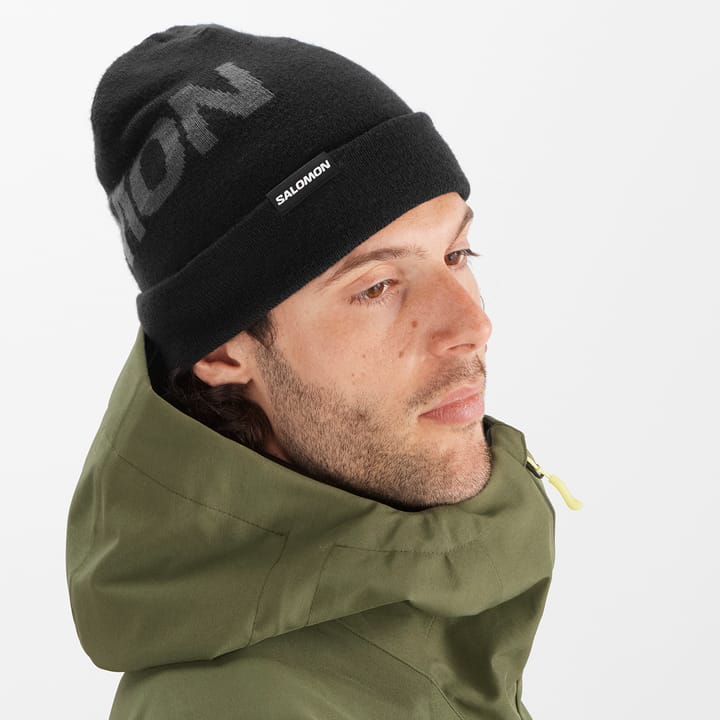 Salomon Hermitage Beanie Deep Black Salomon