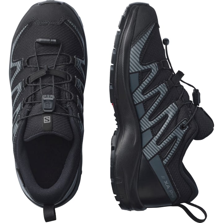 Salomon Juniors' XA Pro V8 CSWP Black/Black/Ebony Salomon