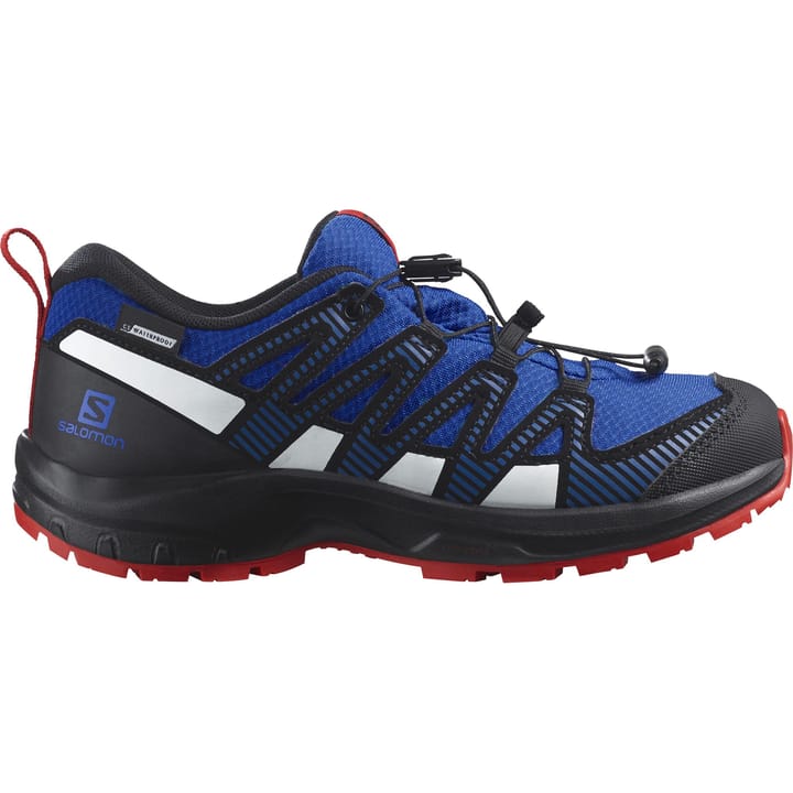 Salomon Juniors' XA Pro V8 CSWP Lapis Blue/Black/Fiery Red Salomon